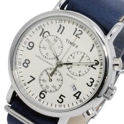タイメックス ウィークエンダー クロノ 腕時計 TW2P62100 ホワイト 国内正規