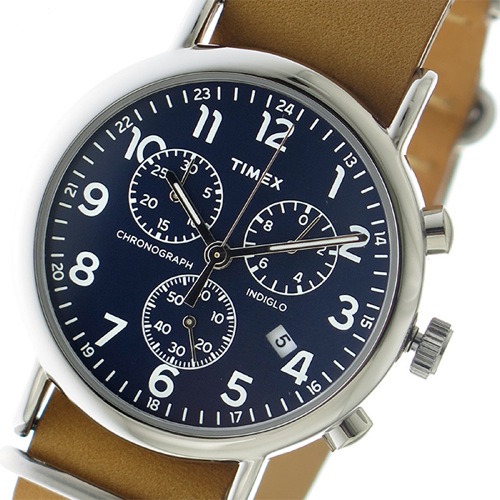 タイメックス ウィークエンダー クロノ クオーツ メンズ 腕時計 TW2P62300 ネイビー