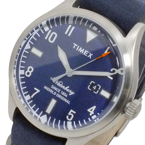 タイメックス ウォーターベリー メンズ 腕時計 TW2P64500 ネイビー 国内正規