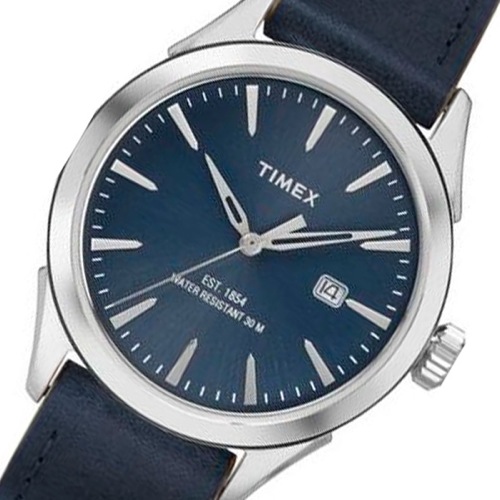 タイメックス チェサピークス クオーツ メンズ 腕時計 TW2P77400 ネイビー 国内正規