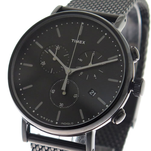タイメックス 腕時計 メンズ TW2R27300 クォーツ ブラック