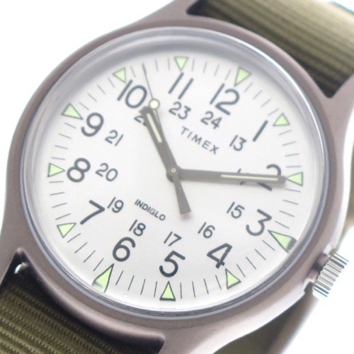 タイメックス TIMEX 腕時計 メンズ TW2R37600 クォーツ グレー カーキ