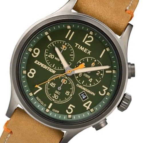 タイメックス スカウト クロノ メンズ 腕時計 TW4B04400 グリーン 国内正規