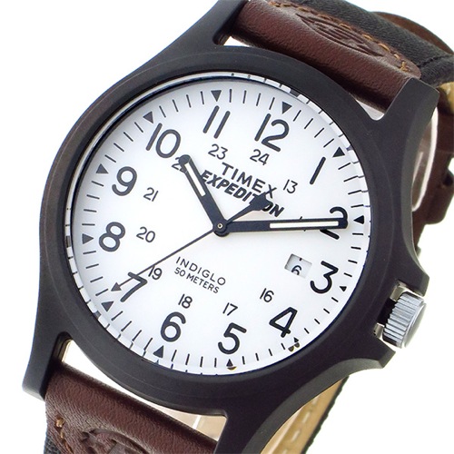 タイメックス エクスペディション メンズ 腕時計 TW4B08200EJ ホワイト 国内正規
