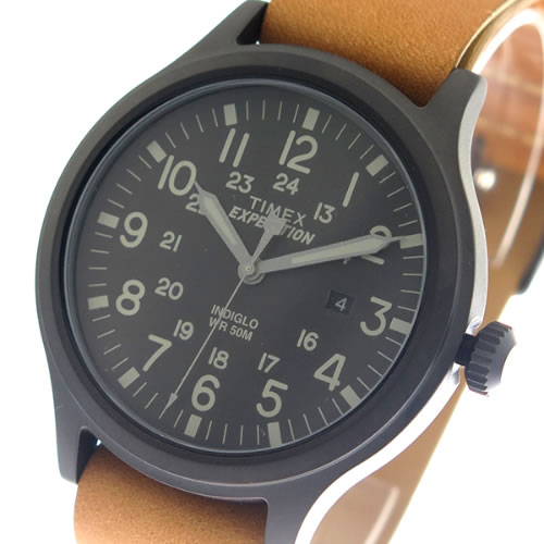 タイメックス 腕時計 メンズ TWG016200 クォーツ チャコールグレー ベージュ