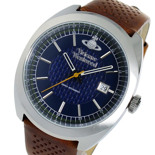 ヴィヴィアン ウエストウッド クオーツ メンズ 腕時計 VV136BLBR ブルー