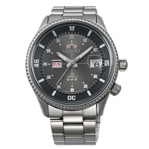 オリエント キングマスター 自動巻き メンズ 腕時計 WV0011AA グレー 国内正規