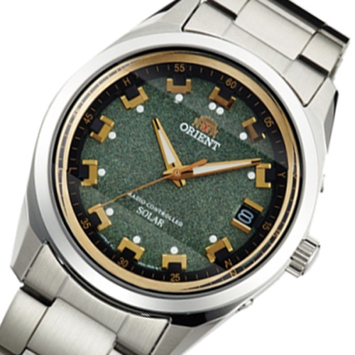 オリエント ネオセブンティーズ Neo70's メンズ 電波 腕時計 65周年記念 限定モデル WV0091SE グリーン 国内正規