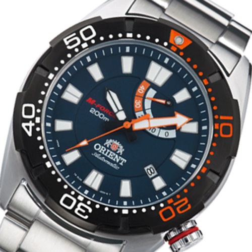 オリエント 200m 自動巻き メンズ 腕時計 WV0191EL ブルー 国内正規