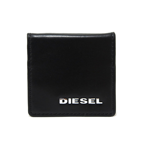 ディーゼル DIESEL メンズ コインケース 小銭入れ X03369-PR778-H5693 ブラック/キャメル