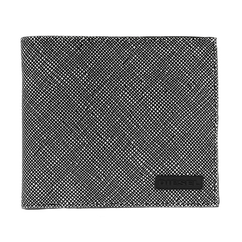 ディーゼル メンズ 二つ折り 短財布 X03909-P0517-H1527 ホワイト/ブラック