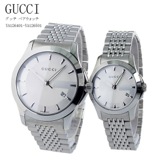 グッチ GUCCI Gタイムレス クオーツ ペアウォッチ 腕時計 YA126401-YA126501